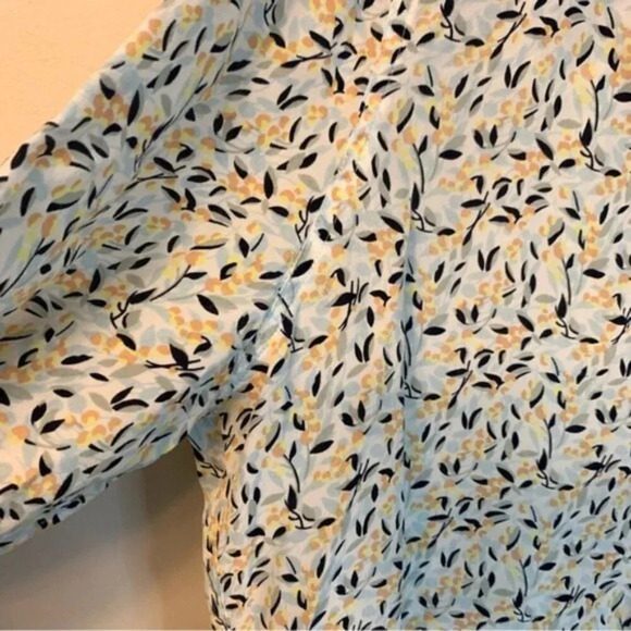 Equipment 100% Silk Printed Long Sleeve Button Up Shirt  Blouse M - Picture 10 of 10